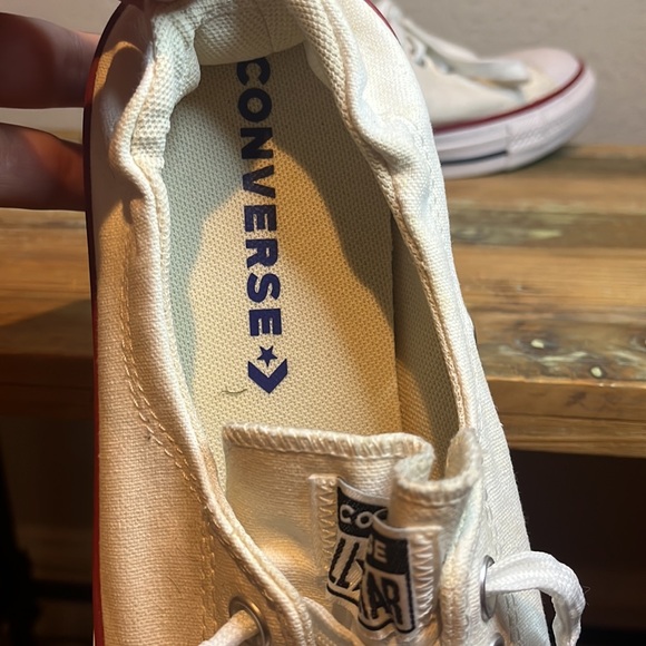 NWOB Converse Shoreline Off-White Sneakers Size 11 - Picture 10 of 12